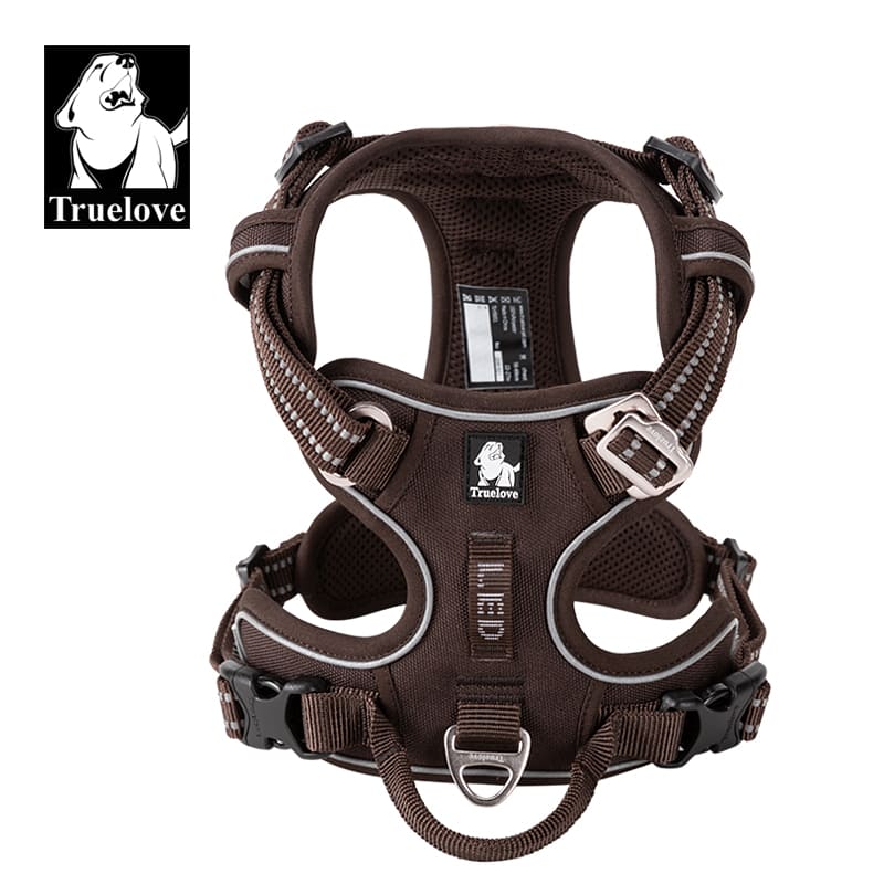 Premium Hundsele - Anti-Drag, Ergonomisk med Reflex & Handtag