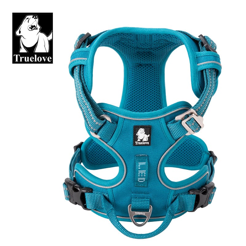 Premium Hundsele - Anti-Drag, Ergonomisk med Reflex & Handtag