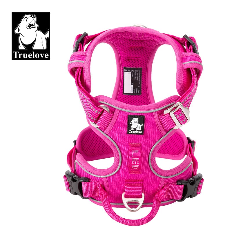 Premium Hundsele - Anti-Drag, Ergonomisk med Reflex & Handtag
