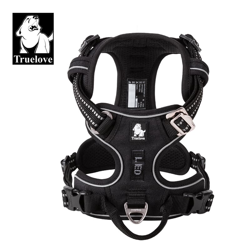 Premium Hundsele - Anti-Drag, Ergonomisk med Reflex & Handtag
