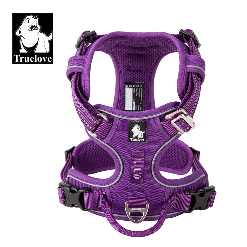 Premium Hundsele - Anti-Drag, Ergonomisk med Reflex & Handtag