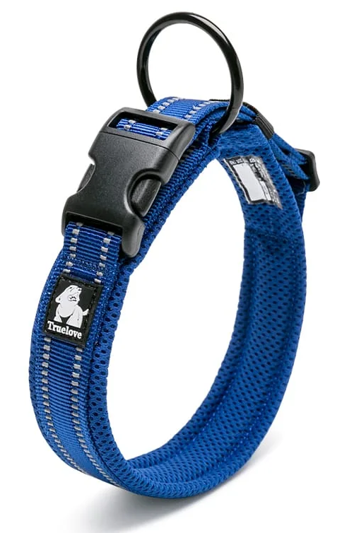 Hundhalsband – Active | Justerbart Hundhalsband med Reflex - Mjukt & Bekvämt