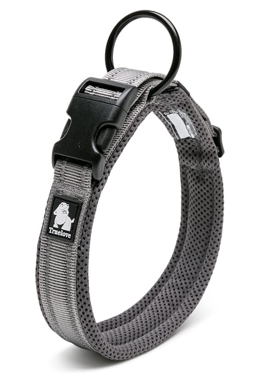 Hundhalsband – Active | Justerbart Hundhalsband med Reflex - Mjukt & Bekvämt