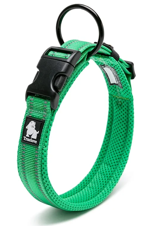 Hundhalsband – Active | Justerbart Hundhalsband med Reflex - Mjukt & Bekvämt