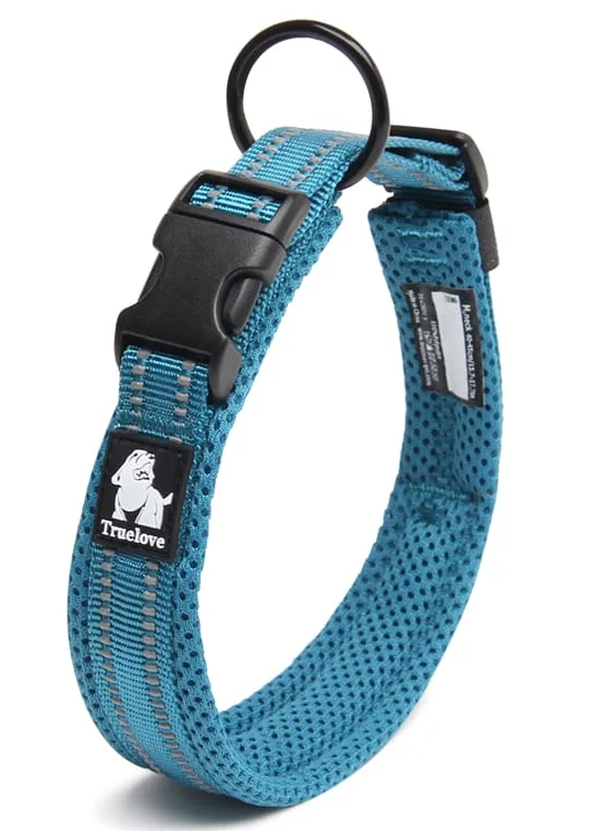 Hundhalsband – Active | Justerbart Hundhalsband med Reflex - Mjukt & Bekvämt