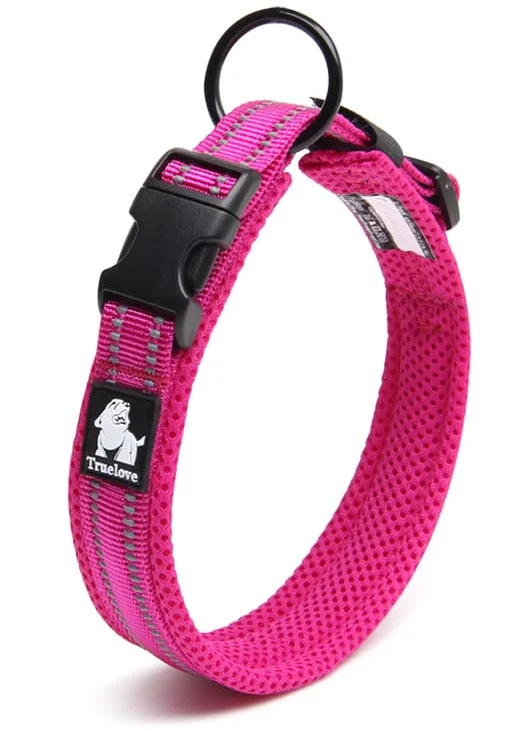 Hundhalsband – Active | Justerbart Hundhalsband med Reflex - Mjukt & Bekvämt