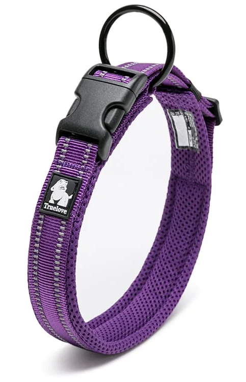 Hundhalsband – Active | Justerbart Hundhalsband med Reflex - Mjukt & Bekvämt