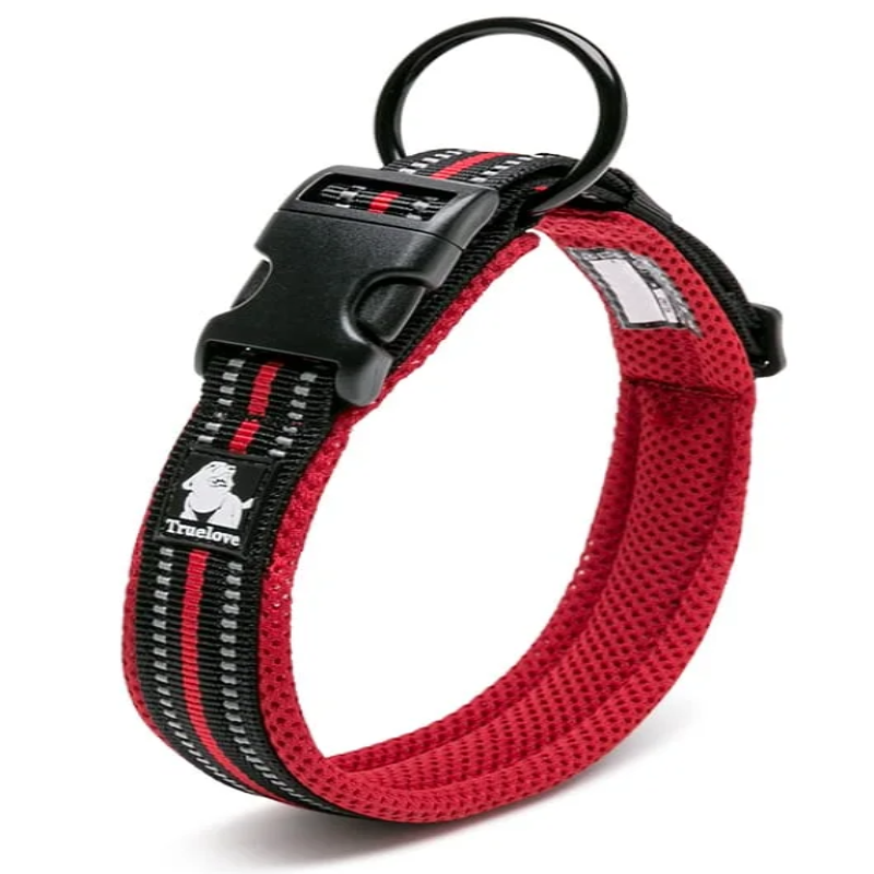 Hundhalsband – Active | Justerbart Hundhalsband med Reflex - Mjukt & Bekvämt