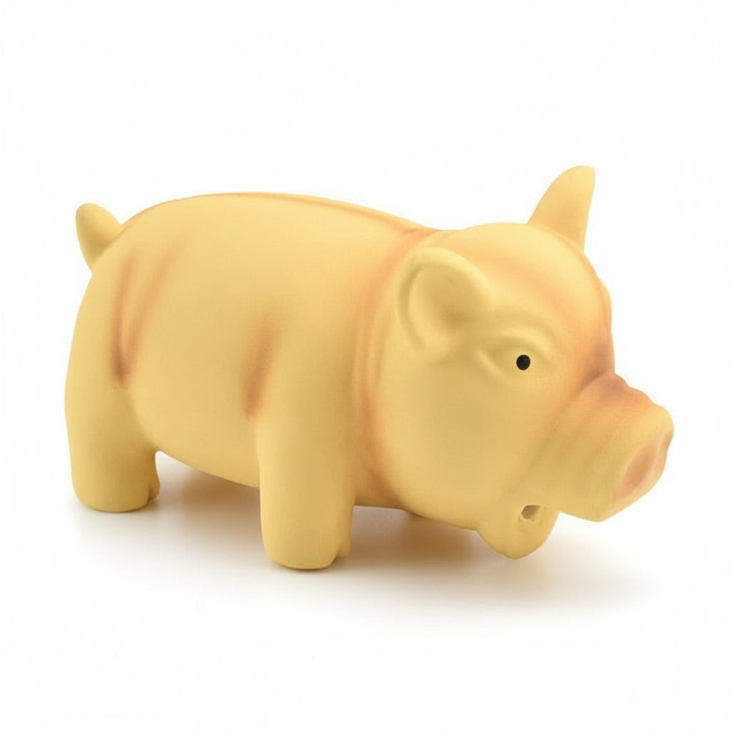 Hundleksak Gris - Mjuk & hållbar för lek