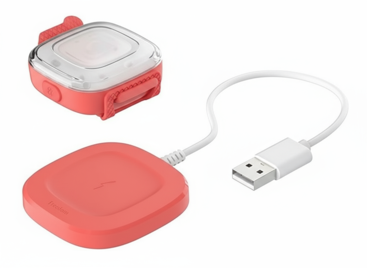 LED Lampa för Hund Premium – Vattentät, Uppladdningsbar & Synlig i Mörker