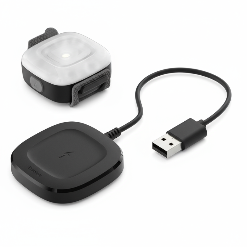 LED Lampa för Hund Premium – Vattentät, Uppladdningsbar & Synlig i Mörker