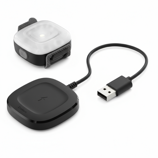 LED Lampa för Hund Premium – Vattentät, Uppladdningsbar & Synlig i Mörker