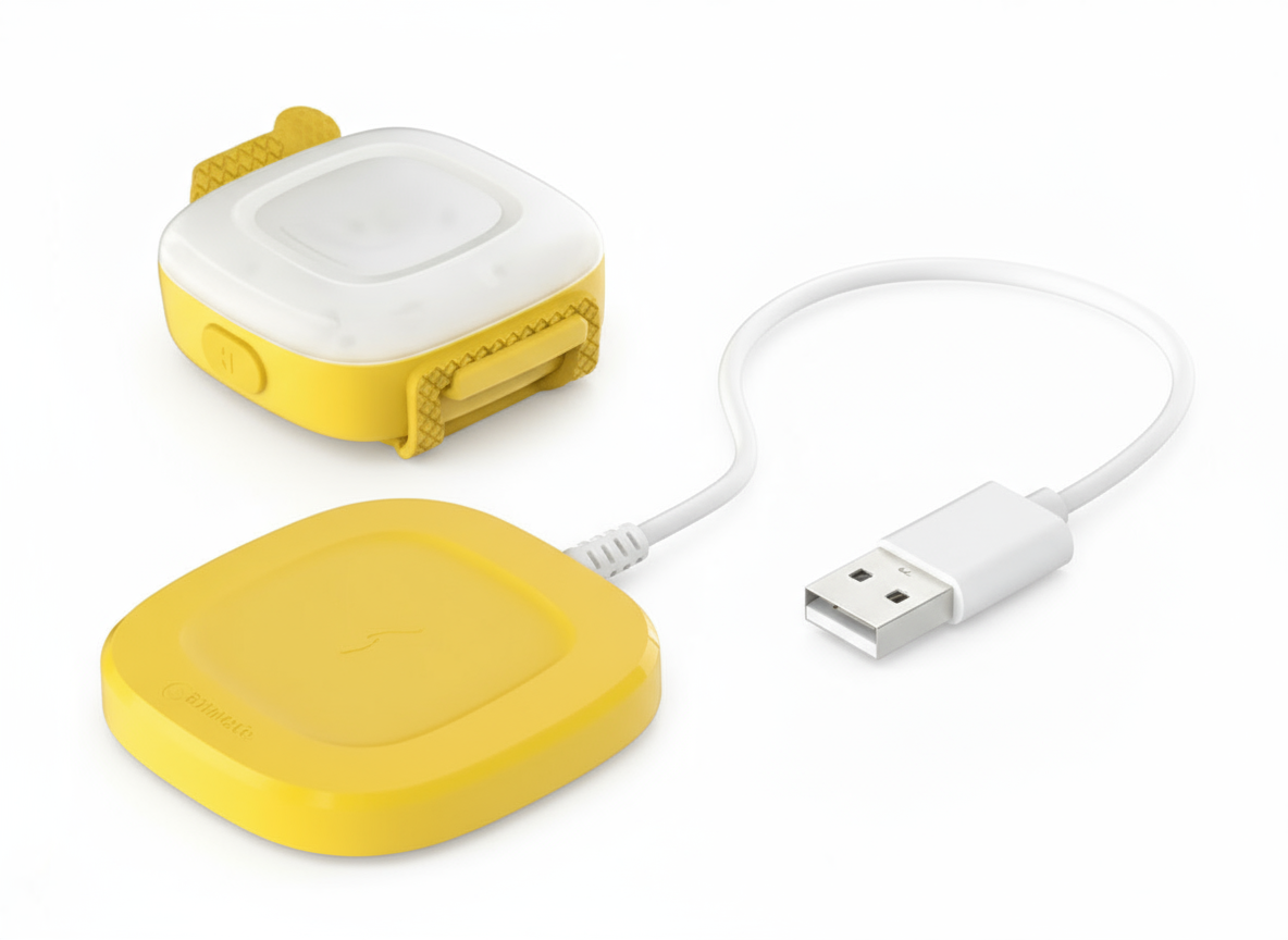 LED Lampa för Hund Premium – Vattentät, Uppladdningsbar & Synlig i Mörker