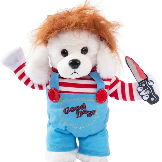 Halloween Hundkostym – Justerbar Cosplay Dräkt för Hundar