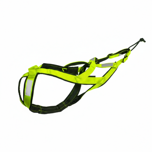 Dragsele hund – Robust hunddragsele i nylon, justerbar X-back design för medel & stora hundar