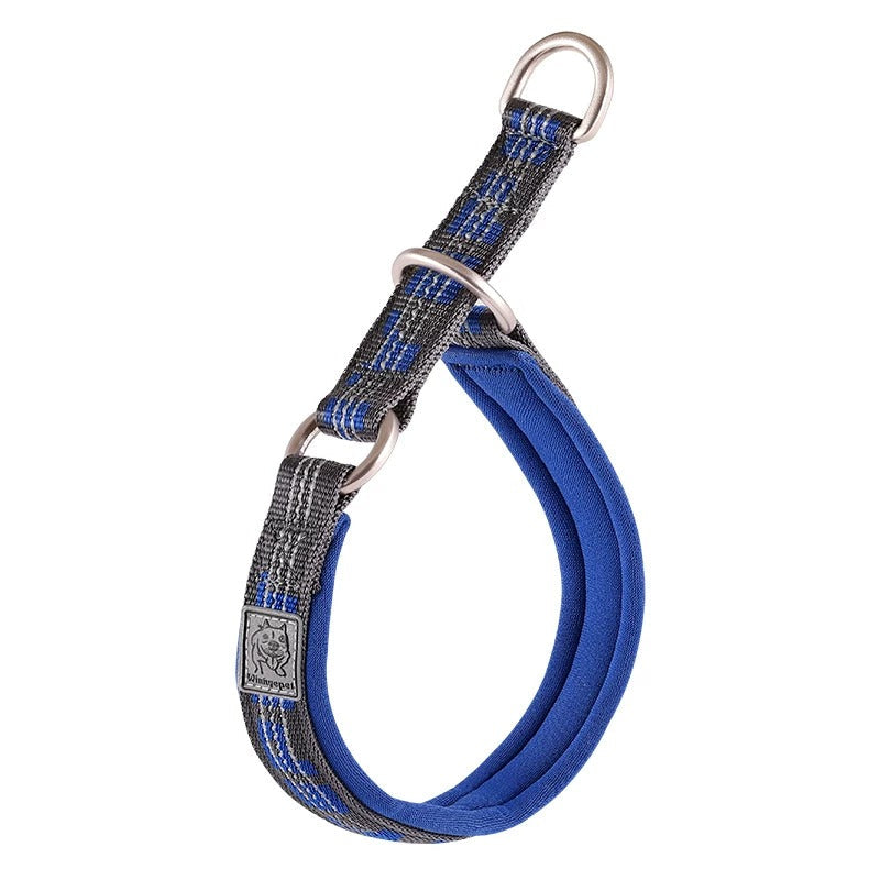 Hundhalsband halvstryp - vadderat martingale (Reflex)