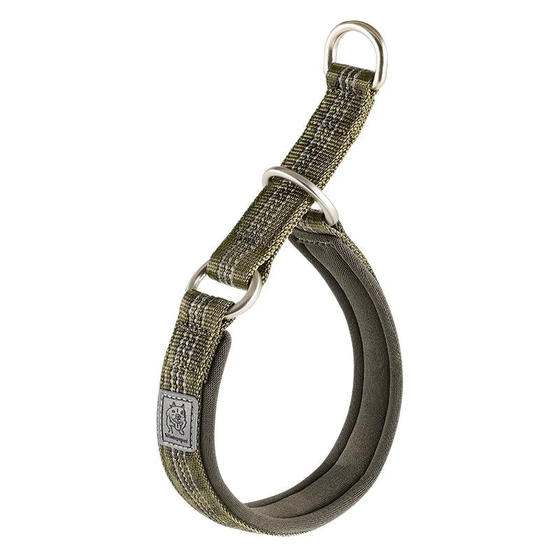 Hundhalsband halvstryp - vadderat martingale (Reflex)