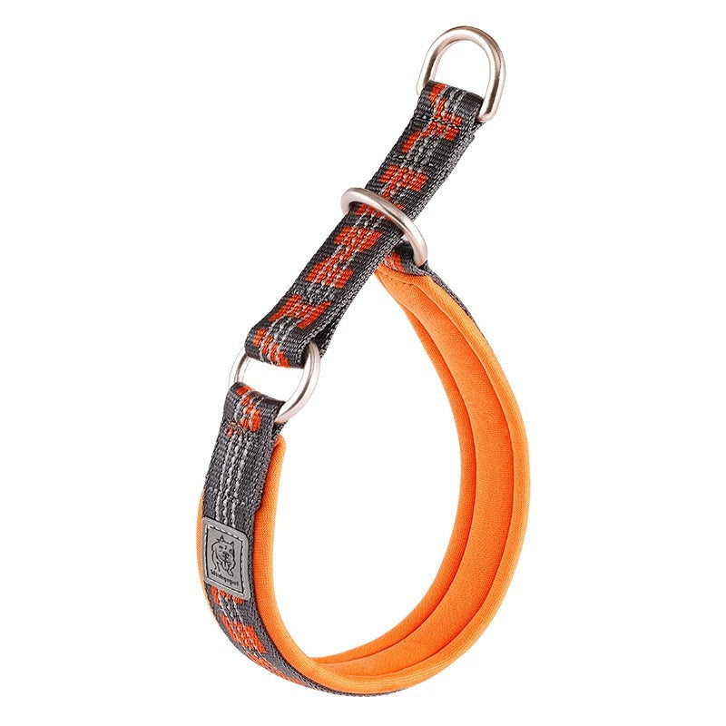 Hundhalsband halvstryp - vadderat martingale (Reflex)