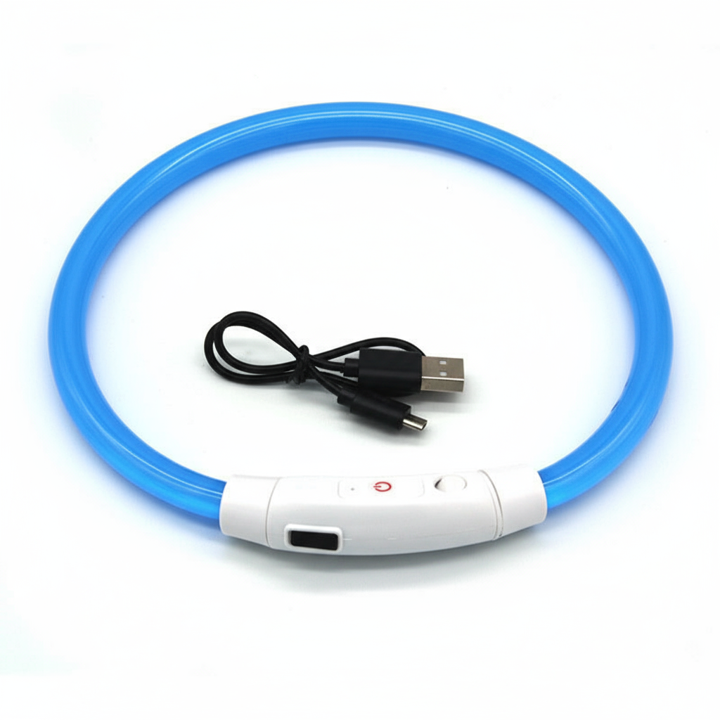 Halsband LED Hund - Blinkande Hundhalsband