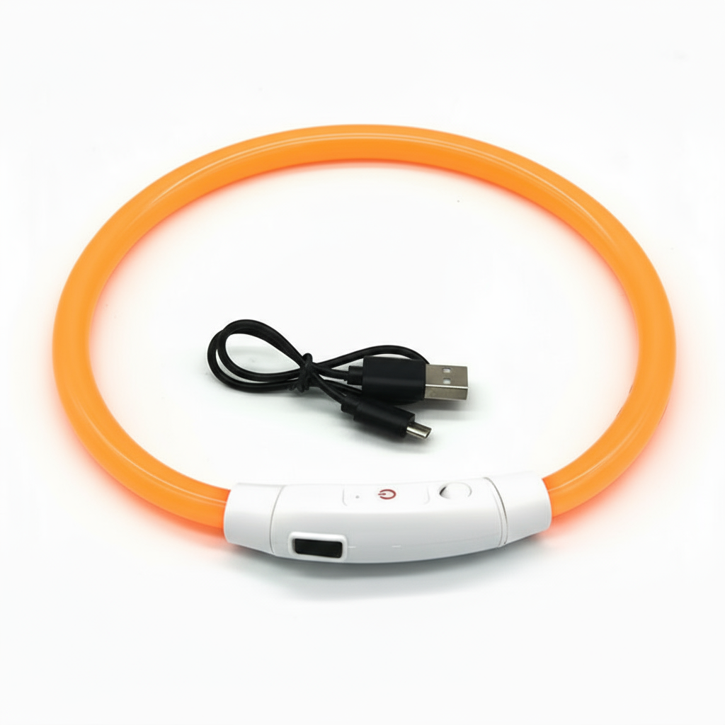 Halsband LED Hund - Blinkande Hundhalsband