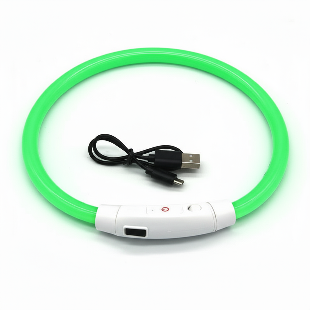 Halsband LED Hund - Blinkande Hundhalsband